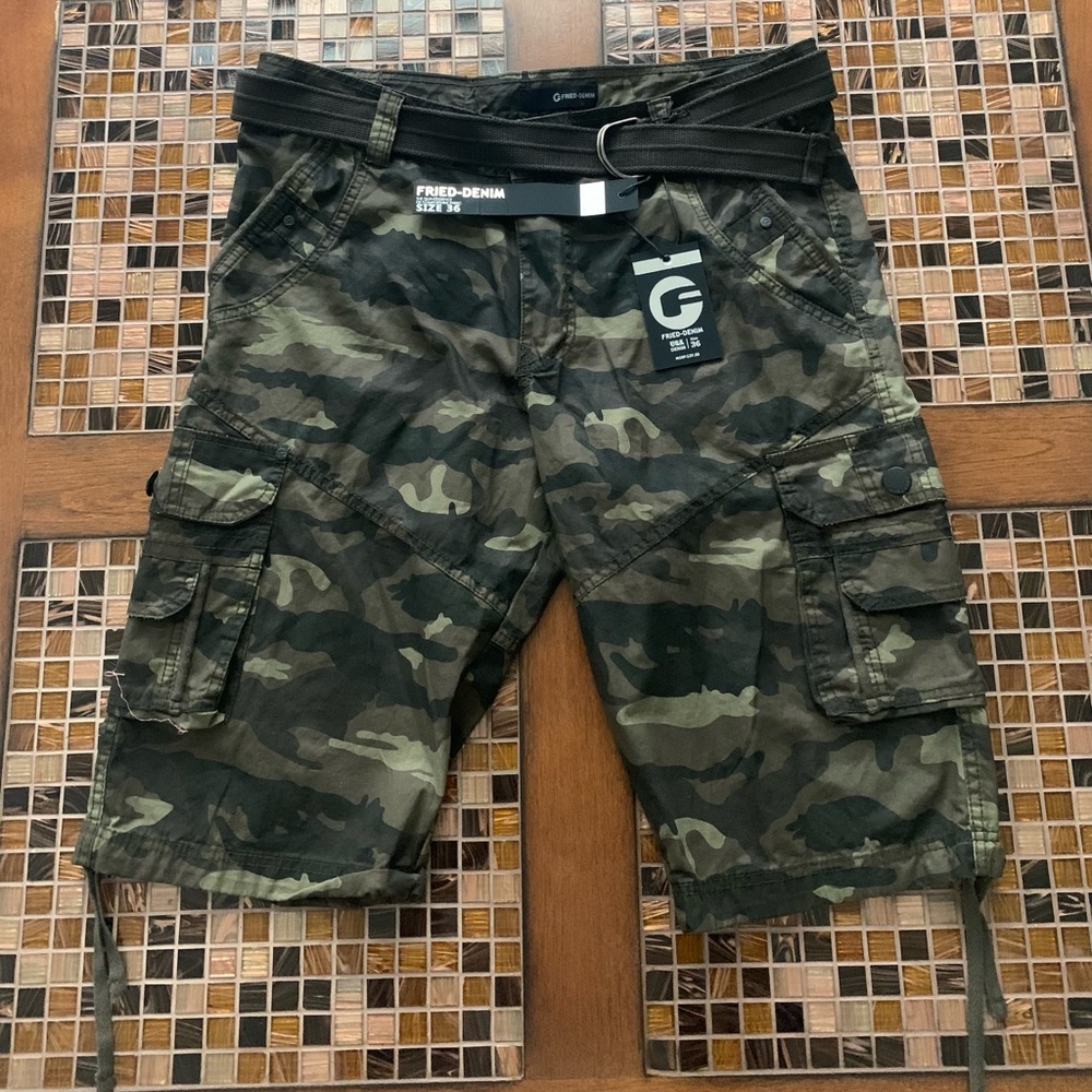 Fried Denim Shorts 36